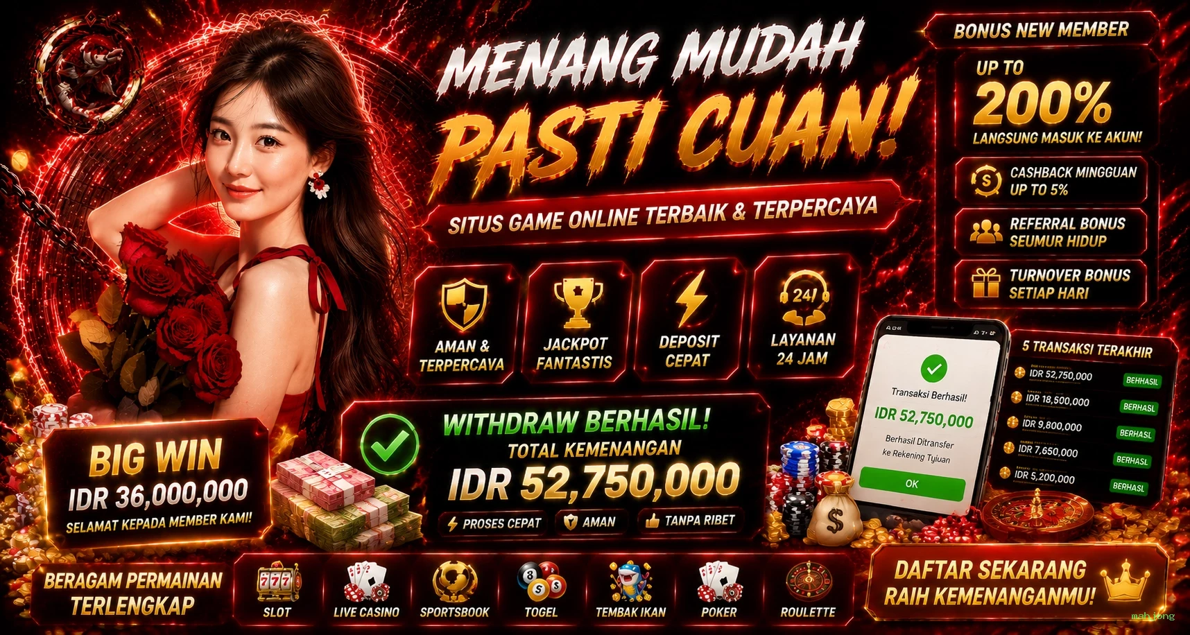 mahjong Bonus Menarik