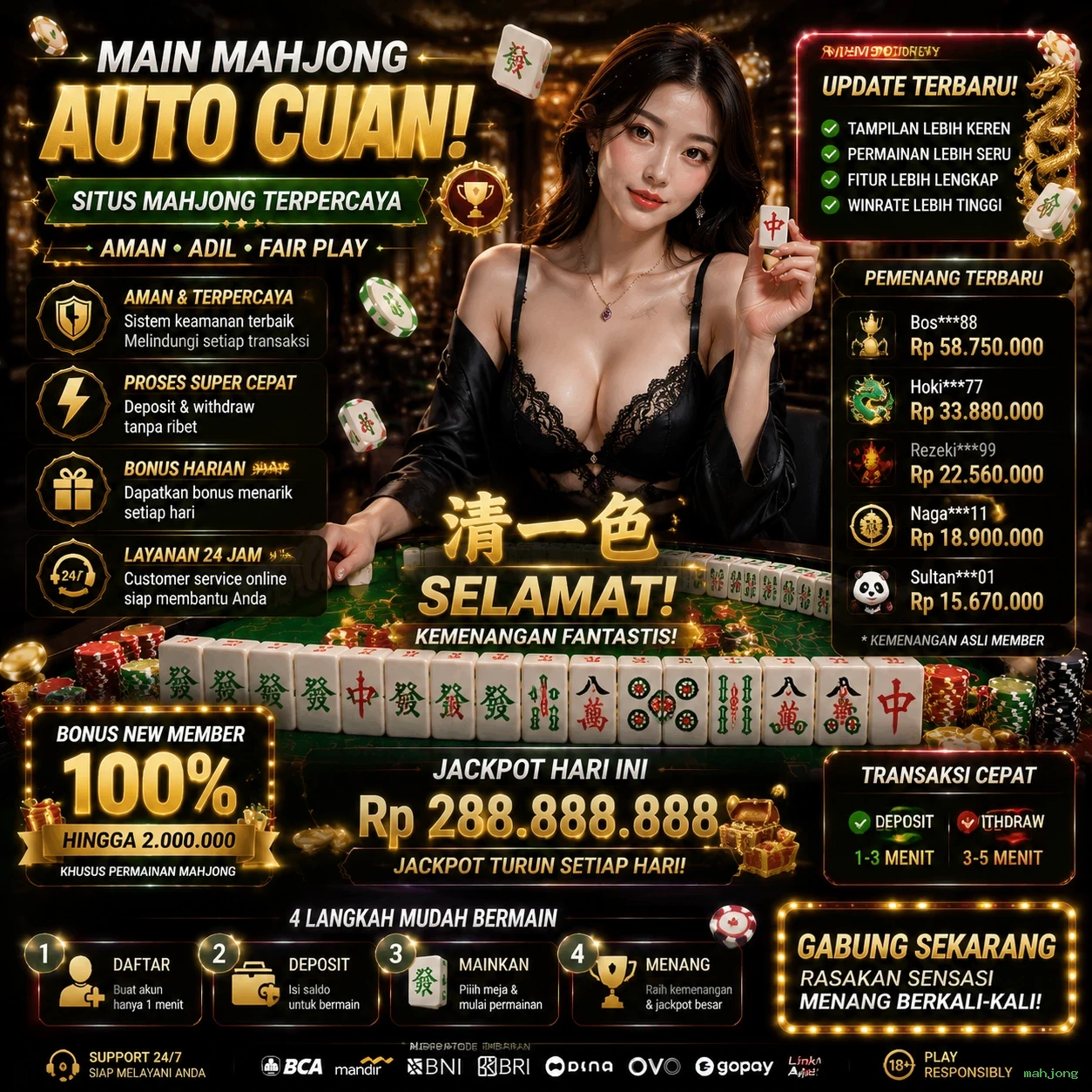 mahjong Platform Game Terpercaya untuk Pemain Indonesia